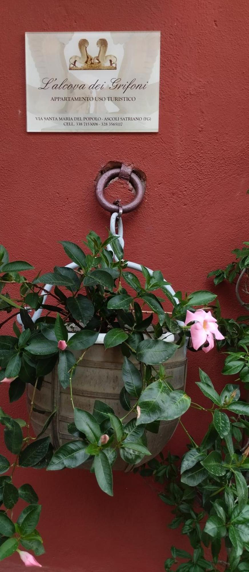 Ferienwohnung L'Alcova Dei Grifoni Ascoli Satriano Exterior foto
